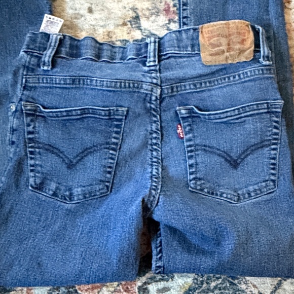 Levi's Boy Straight Leg Blue Jeans - Picture 5 of 6